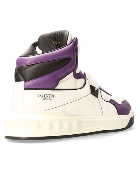 Sneakers One Stud blanc/violet